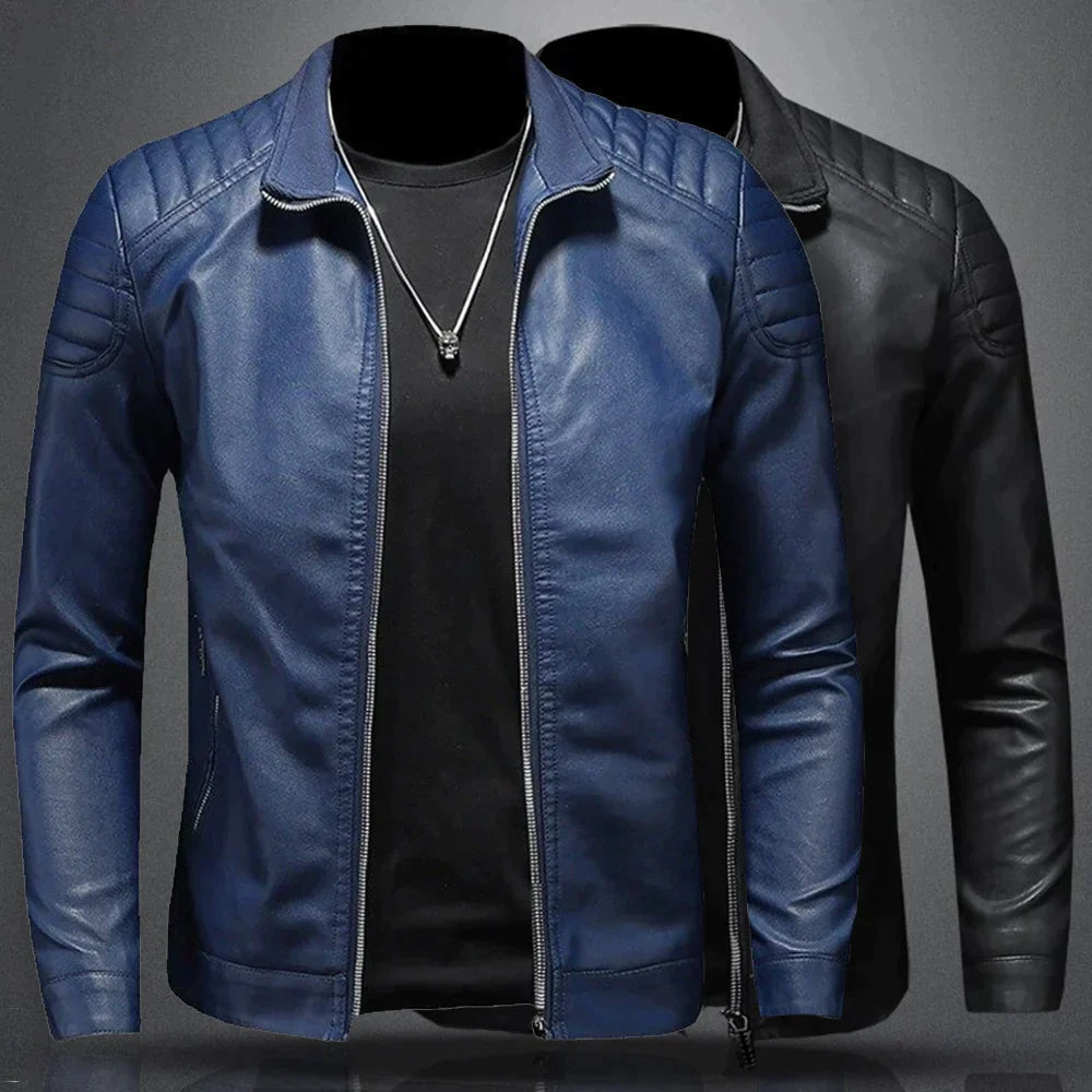 Sterling | Classic Leather Zip Jacket