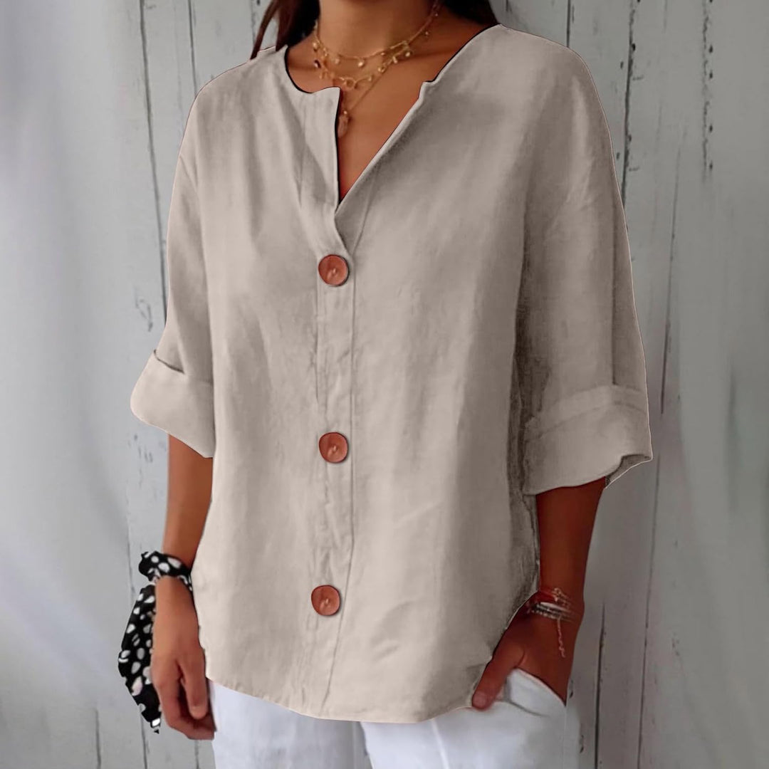 Sophie™ | Loose-fitting Elegant Blouse