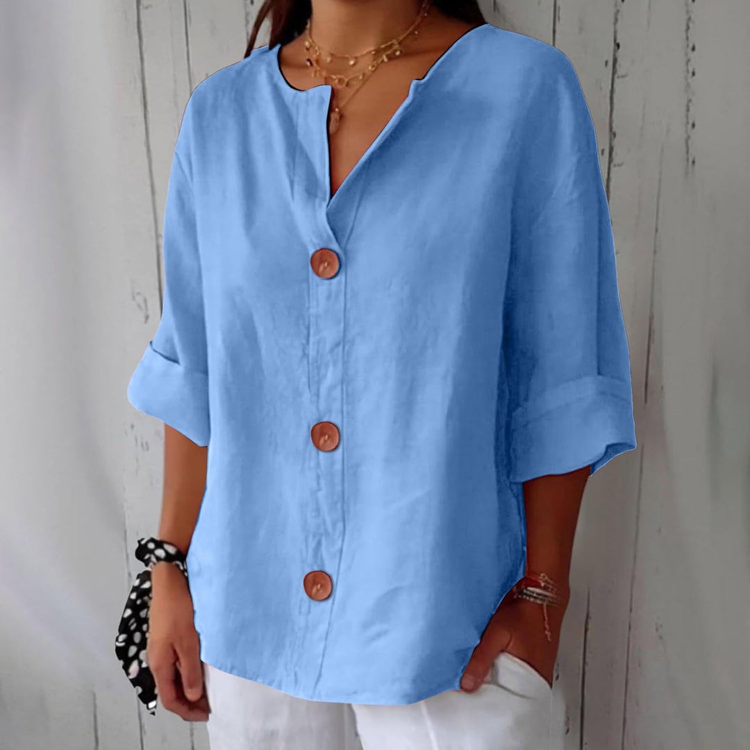 Sophie™ | Loose-fitting Elegant Blouse