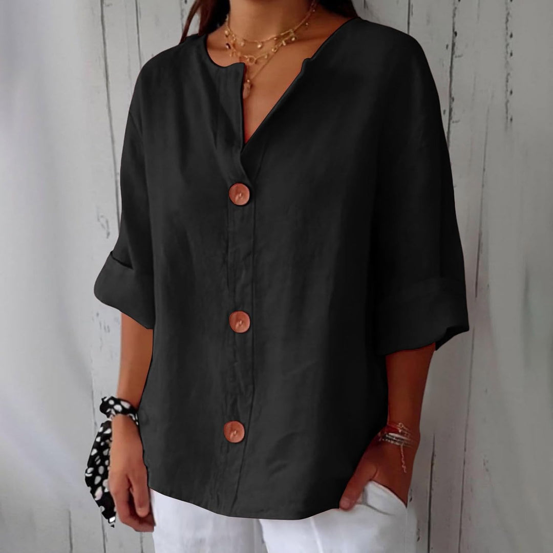 Sophie™ | Loose-fitting Elegant Blouse