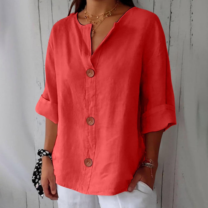 Sophie™ | Loose-fitting Elegant Blouse