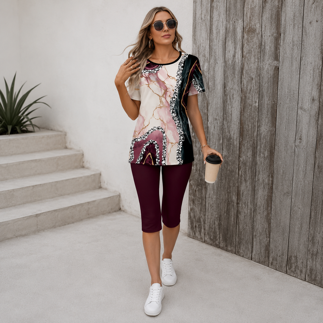Sophie™ | Printed Two-Piece Set