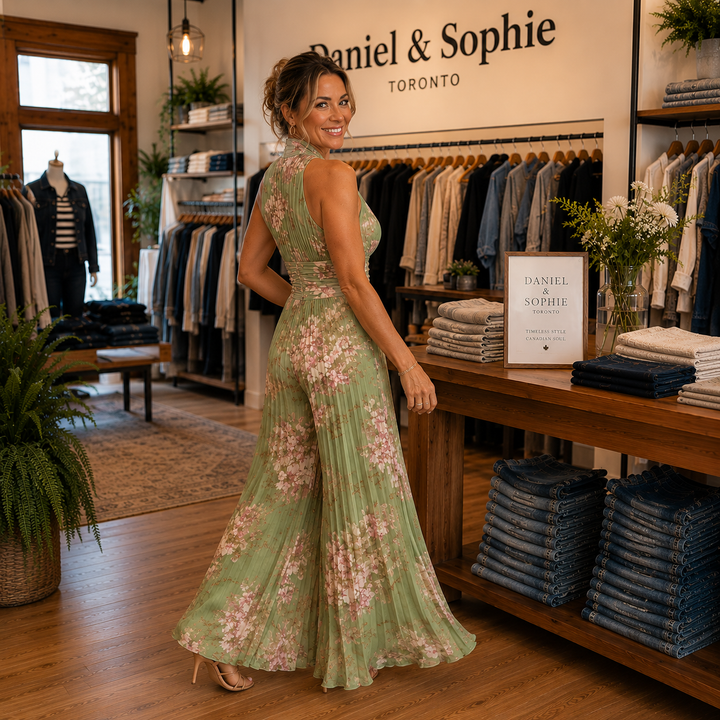 Sophie™ Elegant Floral Jumpsuit