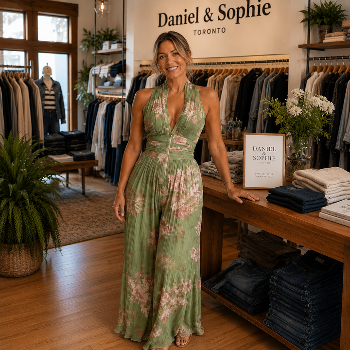 Sophie™ Elegant Floral Jumpsuit