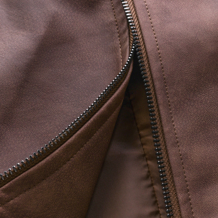 Walter | Classic Leather Trucker Jacket
