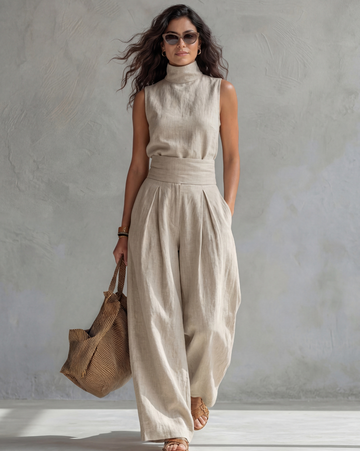 Sophie | Elegant Wide Leg Pants and Top Set
