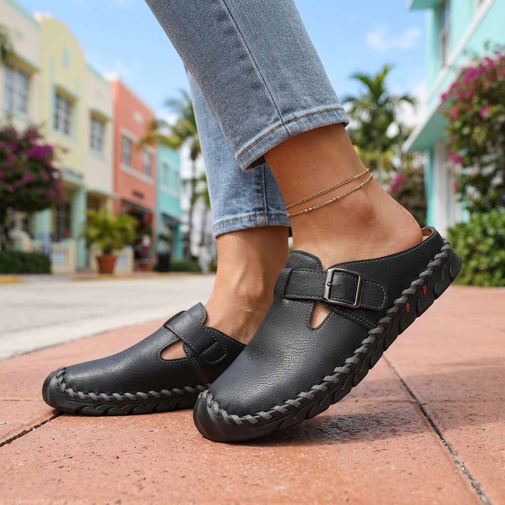 Sophie | Buckle Clogs