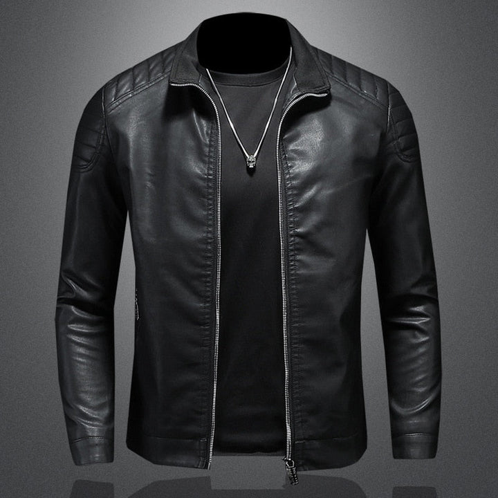 Sterling | Classic Leather Zip Jacket