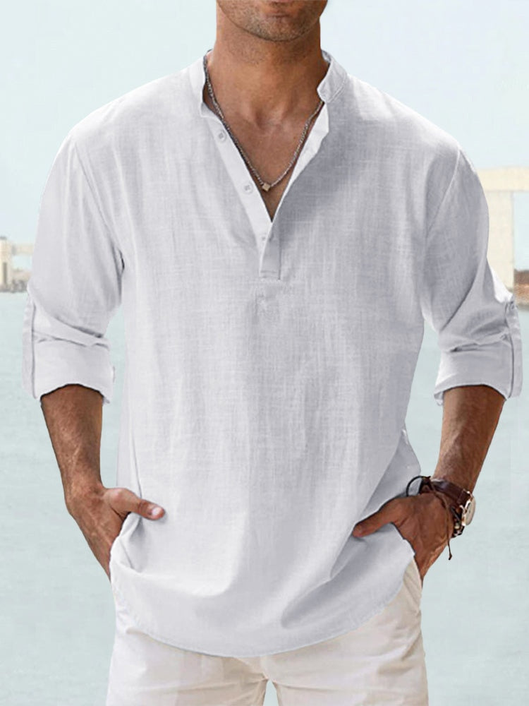 Beckett | Breathable Linen Summer Shirt