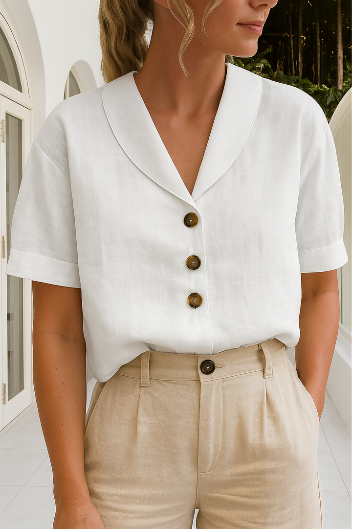 Sophie™ | Linen Blouse