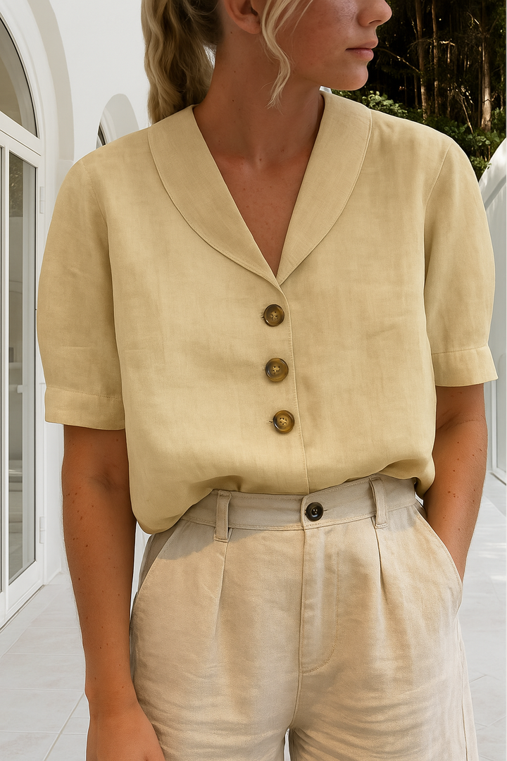Sophie™ | Linen Blouse