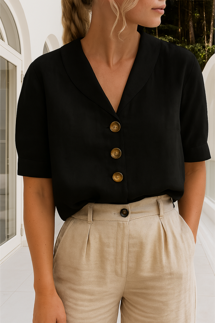 Sophie™ | Linen Blouse