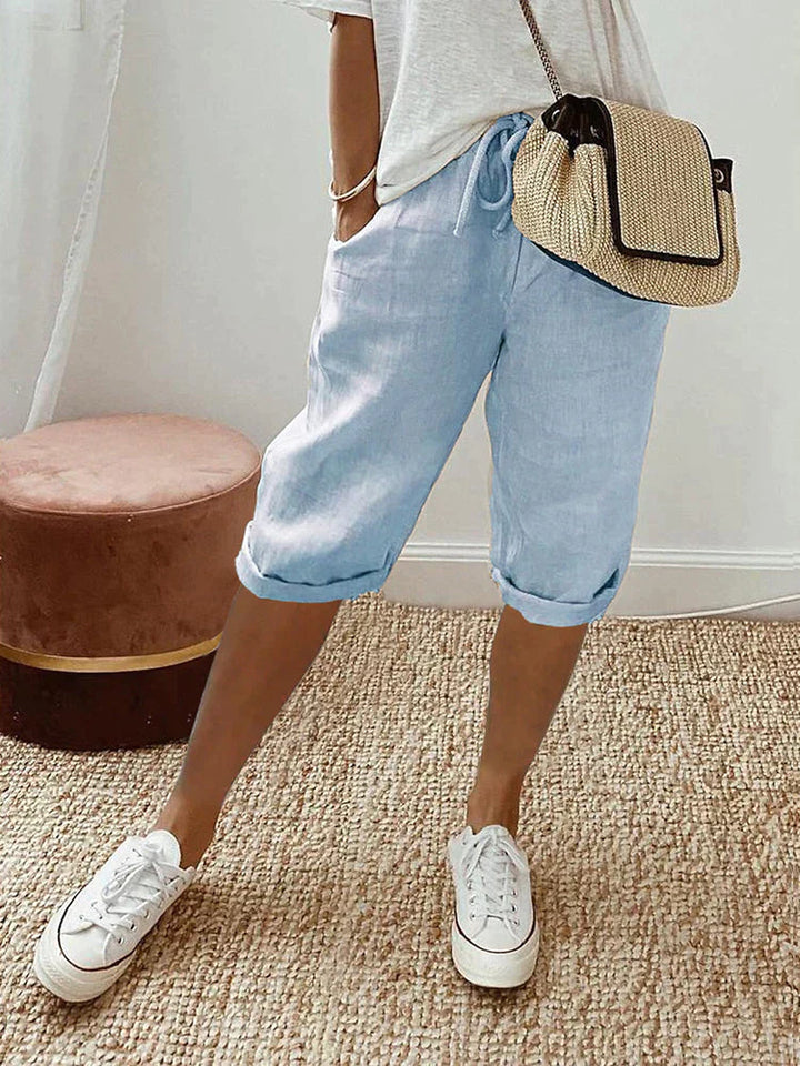 Sophie® | Cotton-Linen Women's Shorts